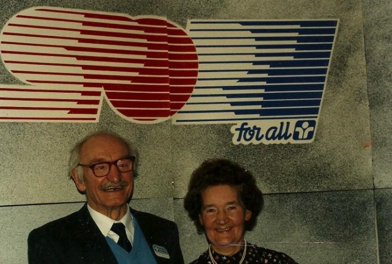 Stan and Edith Edwards together